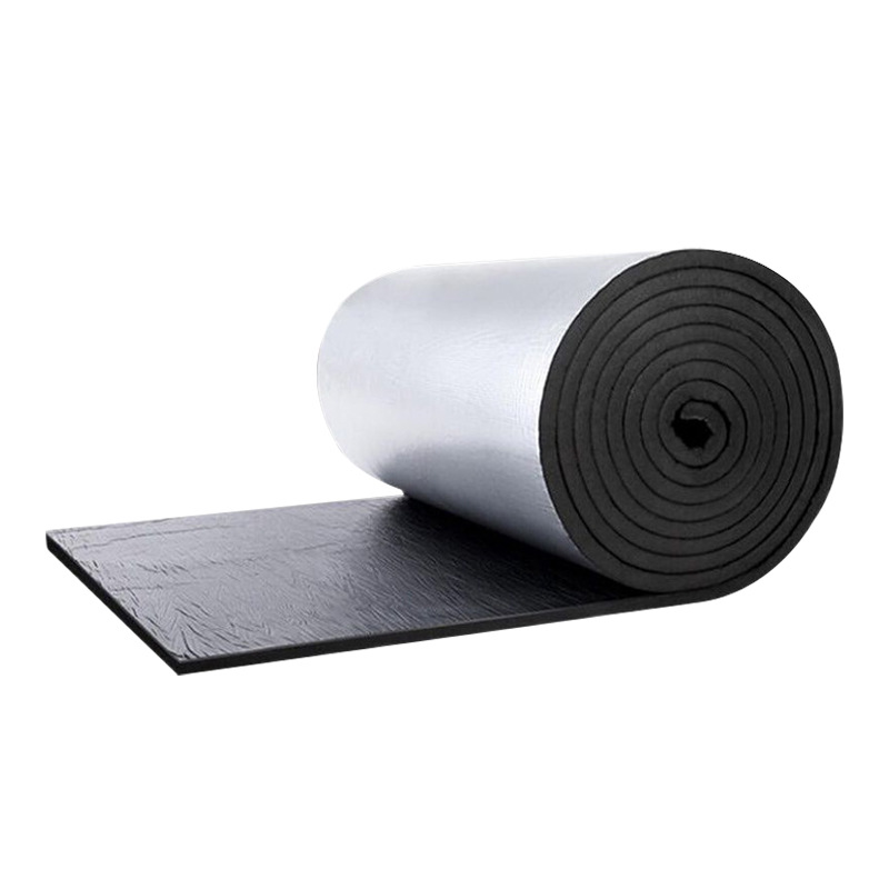 Aluminum Foil Clad Elastomeric Foam Insulation Board